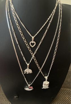 Cadenas y dijes de Plata .925