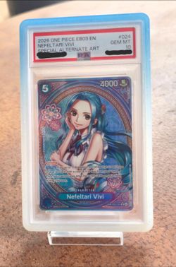 One Piece EB03 Nefeltari Vivi SP PSA 10