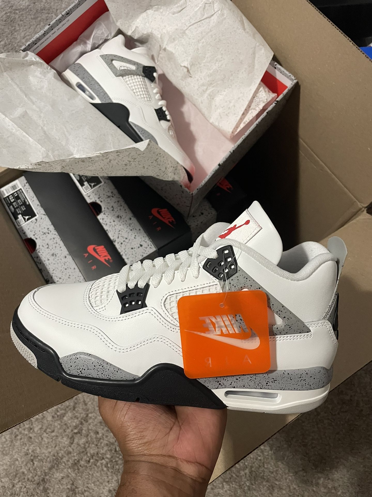 Jordan 4 “White Cement”