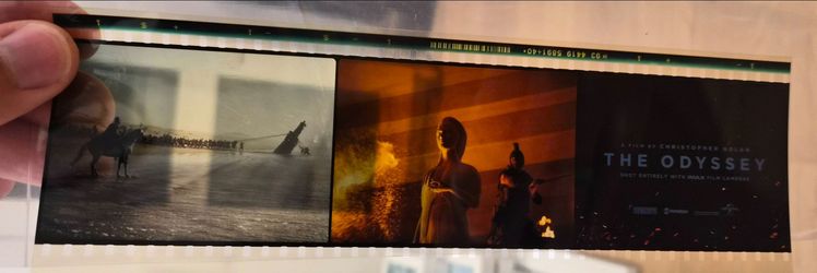 The Odyssey 70mm IMAX Filmstrip