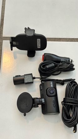 4K Dash Cam Front and Rear - with GPS and WiFi - Night Vision, 24H Parking Mode, Compact Design, Easy USB Setup, 170° Wide-Angle, Free 32GB SD Card, f