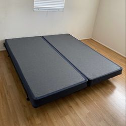 California-King Box Spring | Heavy-Duty Wood & Steel Construction | Factory Sealed, Never Used | Low Profile & Standard | Delivery Available