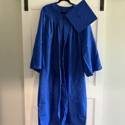 Josten’s Blue Cap & Gown