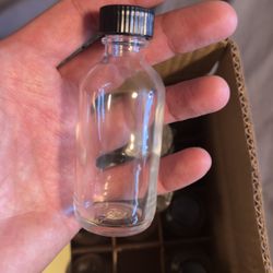 clear glass bottles - 12 pack of 2 oz immunitybottles 