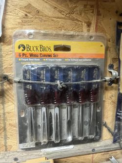 Buck Bros Carving Tools 