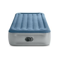 Intex 15" Twin Essential Rest Dura-Beam Airbed Mattress with Built-in Pump