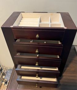 5 drawers Jewlery box