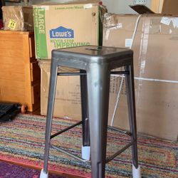 *BRAND BEW* Silver Stool