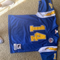 Dan Fouts San Diego Charges Jersey :Size XL