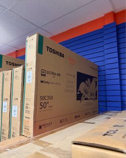 50” Toshiba 4K Smart Led Brand New
