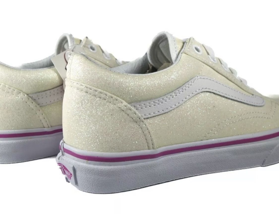 Glitter vans Size 6.5 In Kids