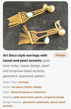 Vintage earrings
