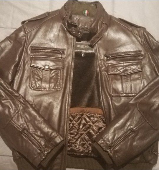 Brown Leather Jacket