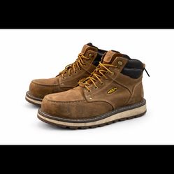 Irish Setter A1841 Men’s Work Boots – Size 9.5 – Brown Leather