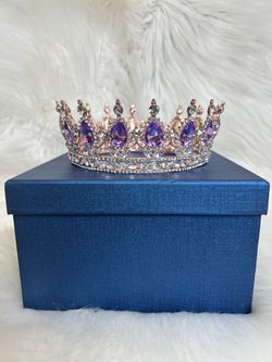 Bridal / Quinceañera Crown Tiara  Thumbnail