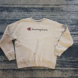 Unisex Champion Sweatshirt Grey 