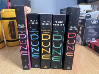 Lot Of 5 Dune Frank Herbert Books