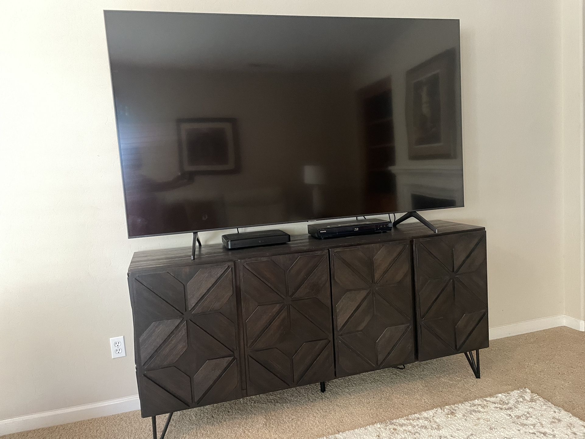 Solid wood TV stand / Buffet table
