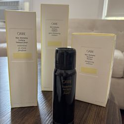 Oribe Hair Alchemy Set (Conditioner, Shampoo, Serum) & Hairspray 