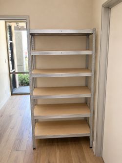 3  separate STORAGE  Shelves  – Like New