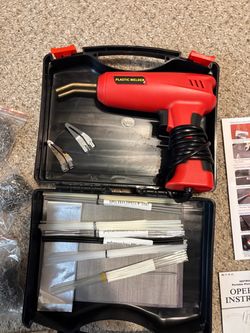 Plastic welder/stapler