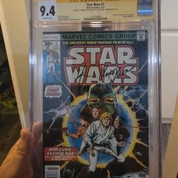 Star Wars #1 SS CGC 9.4