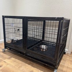 HOMEY PET STATION DOG CRATE