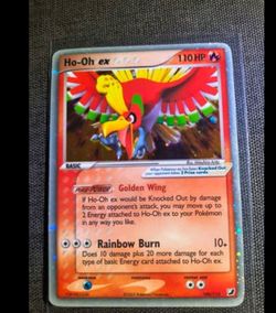 Ho-Oh ex Pokémon Card 104/115 Holo