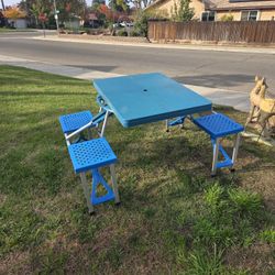 Foldable Table/ bench