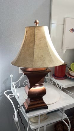 Table Lamp Brown. 3 Way Switch