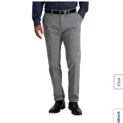 Haggar Straight Fit Men Pants 36w  × 32L 