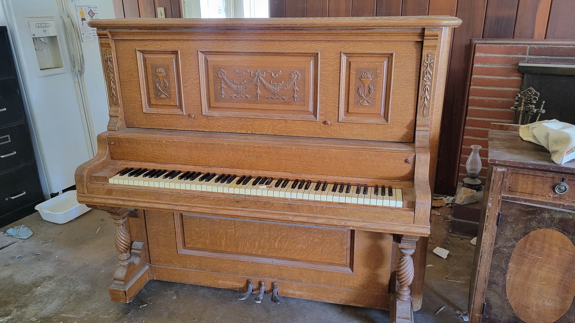 120 + Year Old Antique Estey Piano