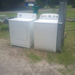 Big Tub Whirlpool Water Working Roper Dryer working 