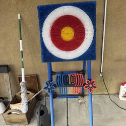 Throwing Axe And Star Game From Costco 