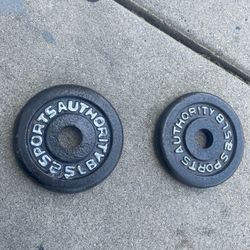 2.5 Lbs Disc plates 1” Edition
