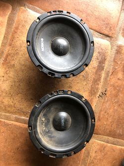 (2) cobalt two way 6.5” mids