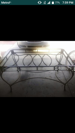 Glass table