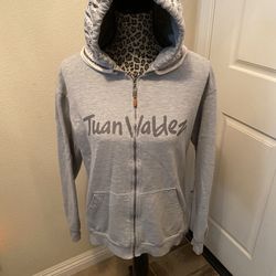 Zipper Front Sweatshirt 