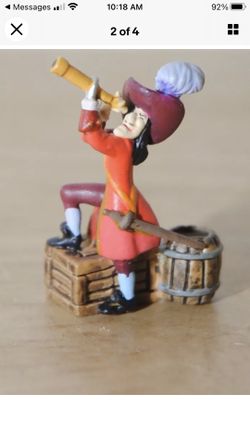 Enchanted Places Disney Collection Captain Hook Miniature