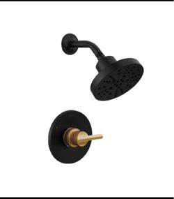 New Other Delta Nicoli 14 Series H2Okinetic Shower Head & Handle Set