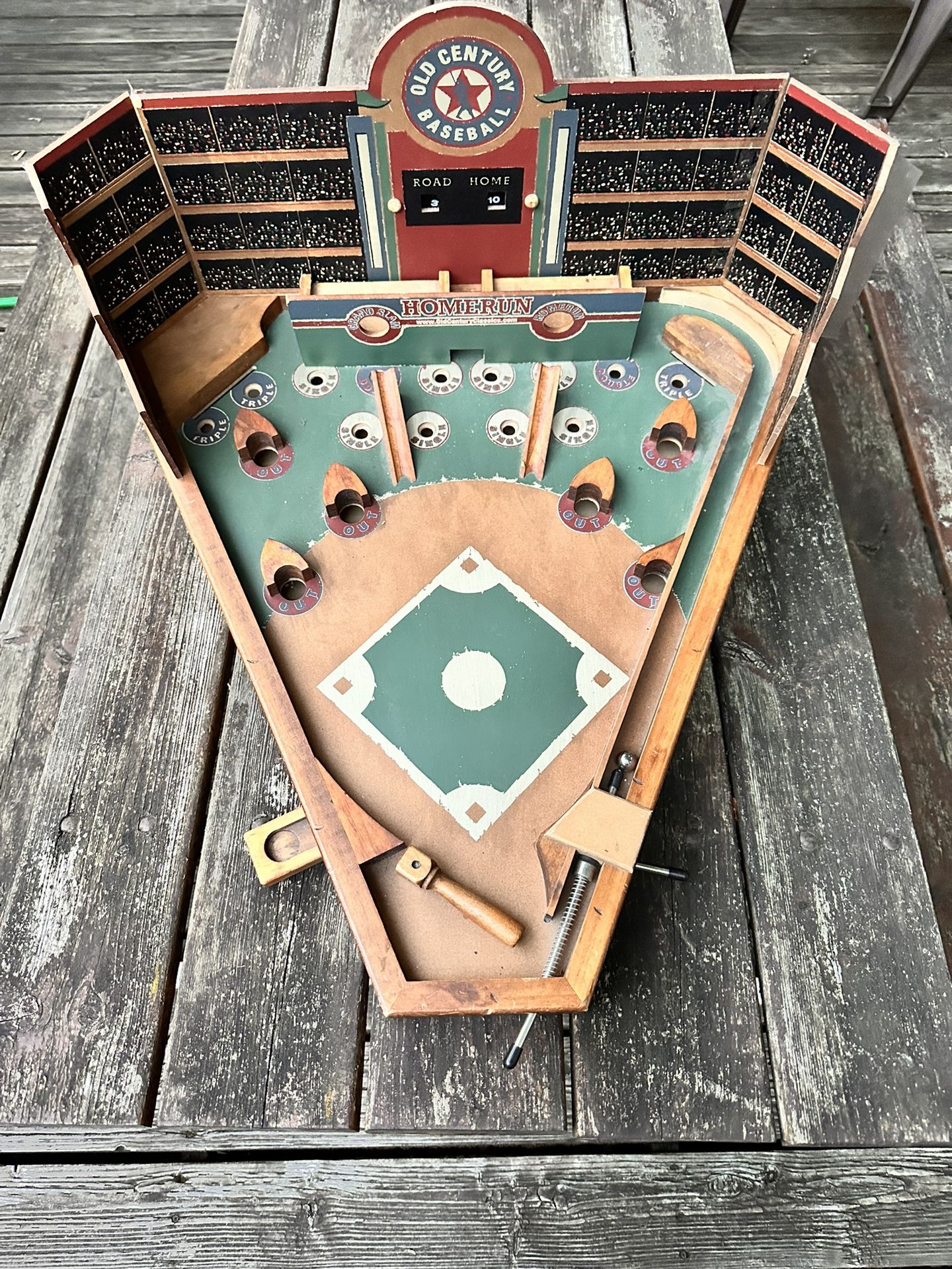 Vintage Style Baseball Game