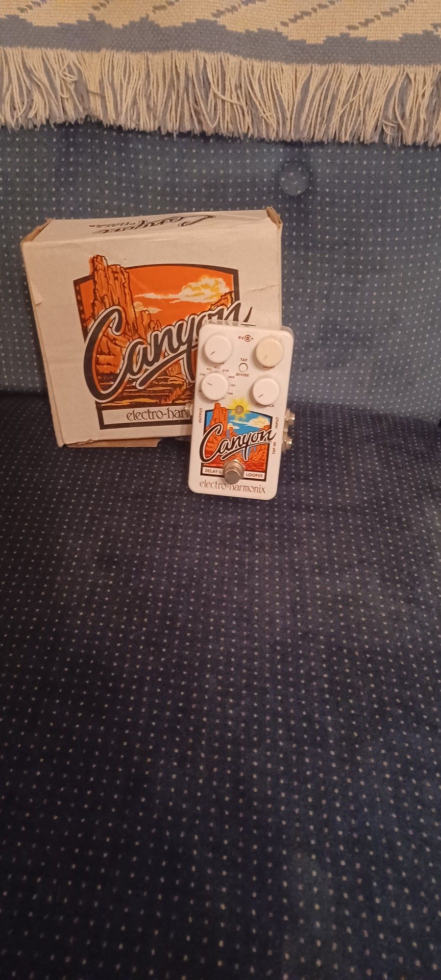 Used EHX Canyon Pedal