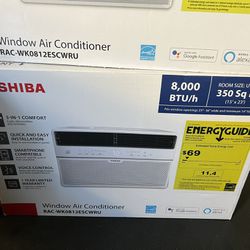 Toshiba Window Ac Unit 8000 BTU 