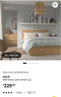 Malm bed frame