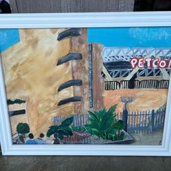 Cuadro 27 long and 21 wide