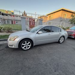 2004 Silver Nissan Maxima with Clean Title Knees Water Pump It's A Really Good Car And It Runs Really Good Beside That 1,200 orBest Offer