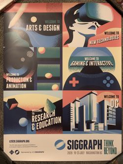 Siggraph Poster From 2020 Event 