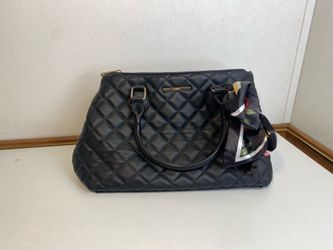 Aldo darnal satchel with twilly black purse