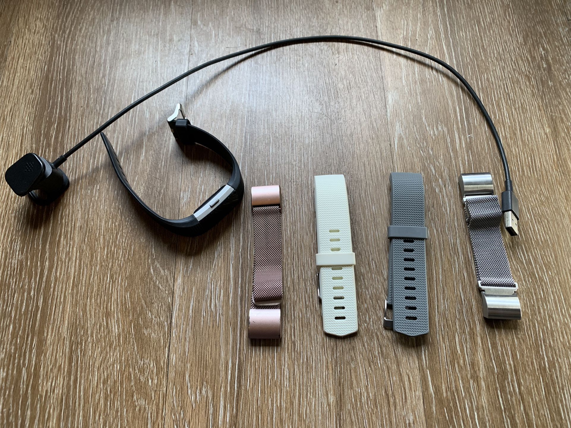 FitBit Charge 2 + 4 Watch Bands (S)