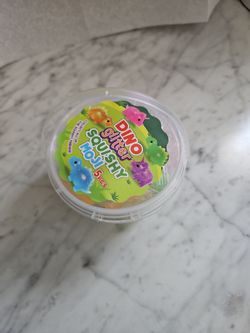 Dinosaur glitter squishy emoji